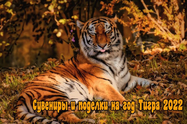 Сувениры и поделки своими руками на год Тигра 2022